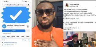 Peter of Psquare Vow to Deal with Nigerian Banks Over Zoom Lifestyle Scam Reports