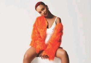 Lovely Photos of Nandi Madida Beautiful Pink Hair