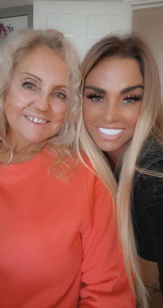 katie Price mum, amy price